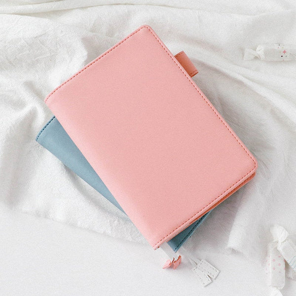 A5/A6 Hobo-Style Leather Planner with Refillable Notebook