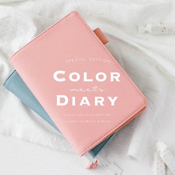 A5/A6 Hobo-Style Leather Planner with Refillable Notebook