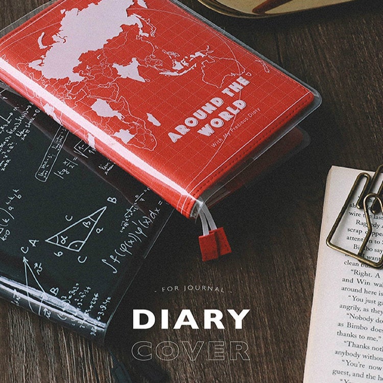 A5/A6 PVC Cover on Cover for Hobonichi & Midori Planner – Bujo & Marks