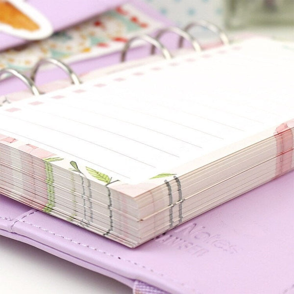 A5/A6 Floral To-Do-List Binder Planner Refills (40 Sheets)