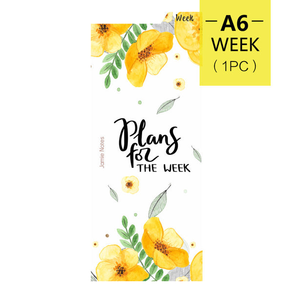 A5/A6 Planner Refills Index Divider / Ruler (Today/Week/Month)