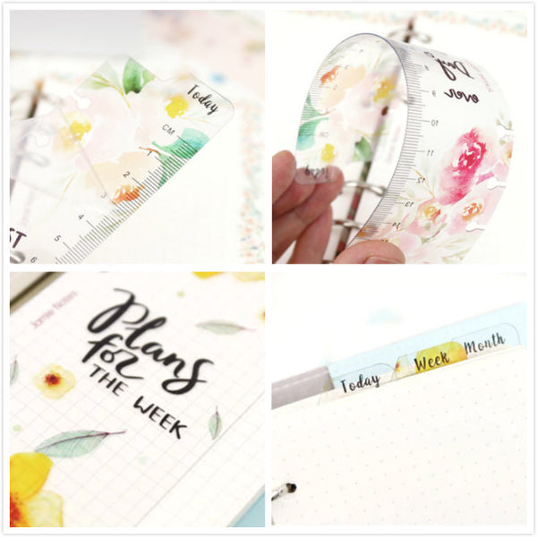 A5/A6 Planner Refills Index Divider / Ruler (Today/Week/Month)