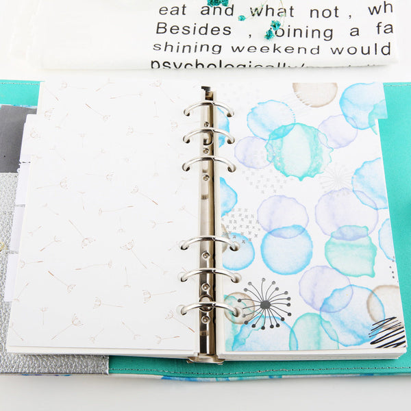 A6 Planner Laminated Divider (Set of 6)