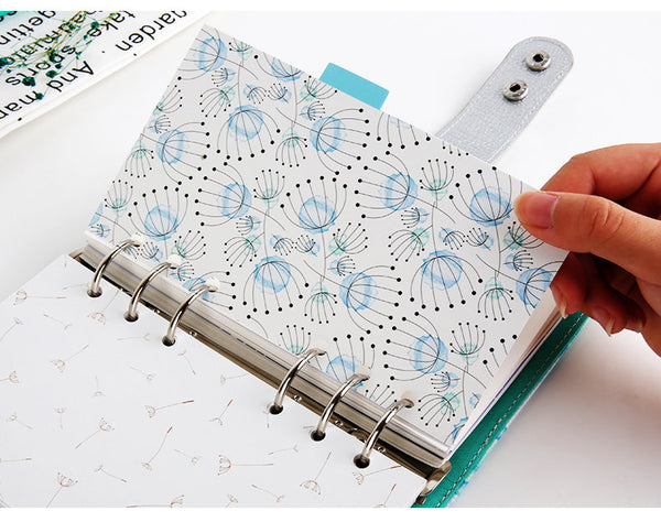 A6 Planner Laminated Divider (Set of 6)