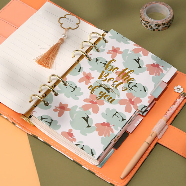 A6 Planner Laminated Divider (Set of 6)