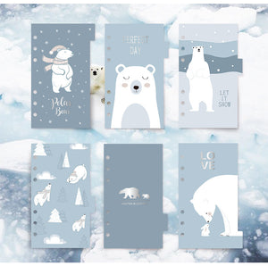 A6 Planner Laminated Divider (Set of 6)