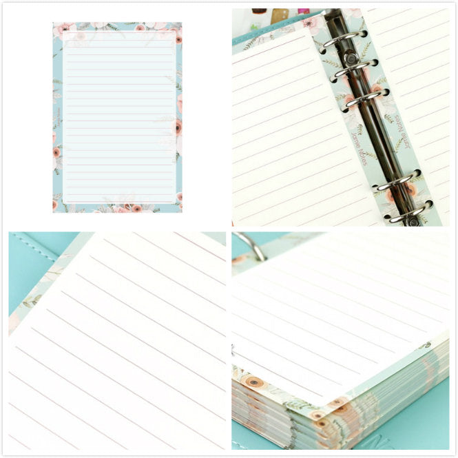 MyPretties 40 Sheets Basic Weekly Planner Refills Personal A6 Filler Papers  for 6 Hole Binder Organizer Notebook Papers N.1324 - AliExpress