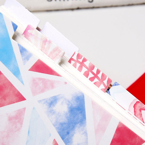 A6 Planner Laminated Divider (Set of 6)