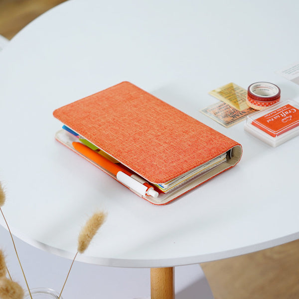 A5/A6/A7 Binder Planner with Linen Cover and Refills