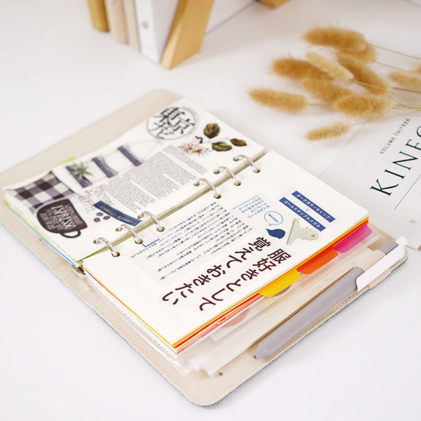 A5/A6/A7 Binder Planner with Linen Cover and Refills