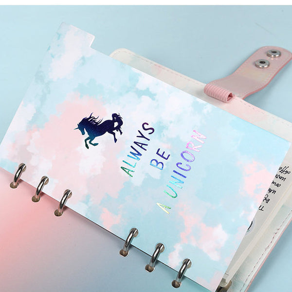 A6 Planner Laminated Divider (Set of 6)