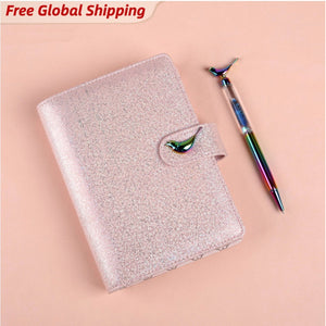 A6 Premium Leather Binder Planner with Refillable Inserts