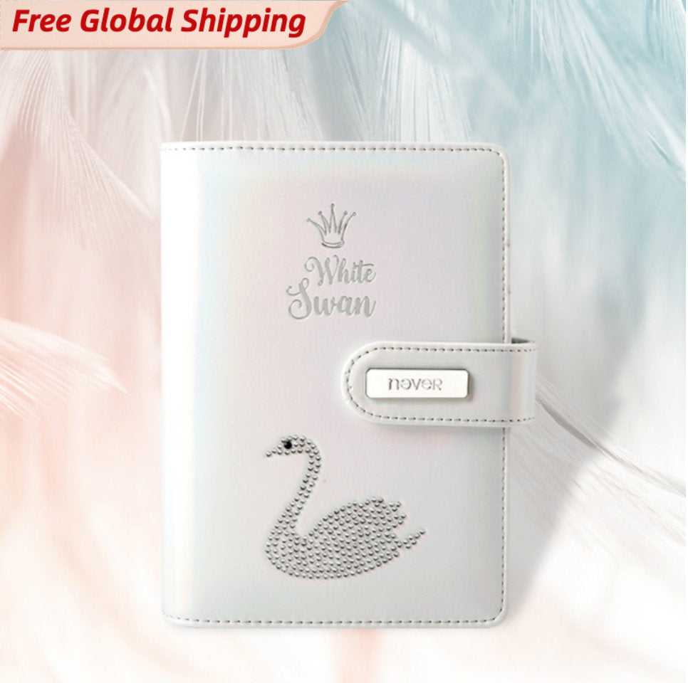 A6 Premium Leather Binder Planner with Refillable Inserts