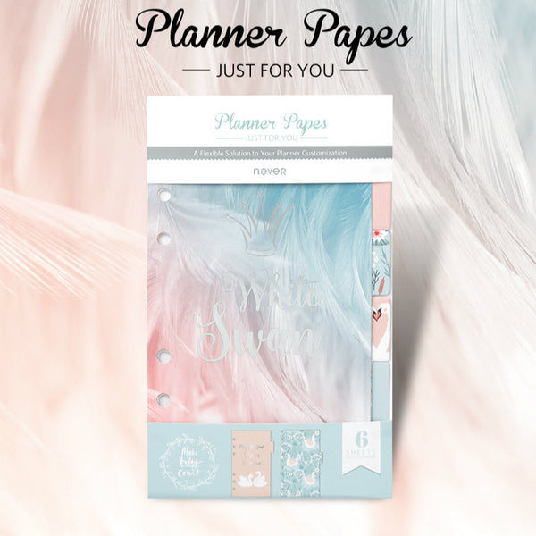 A6 Planner Laminated Divider (Set of 6)