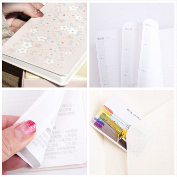Hobonichi-Style Weeks Planner Gift Set (Cherry Edition)