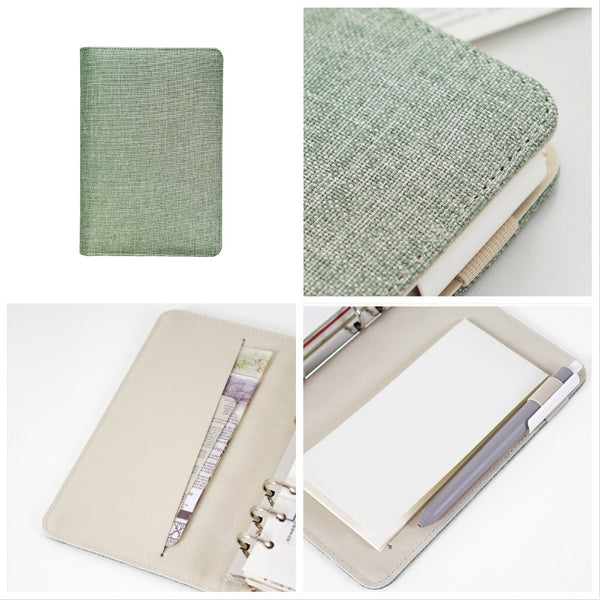 A5/A6/A7 Binder Planner with Linen Cover and Refills