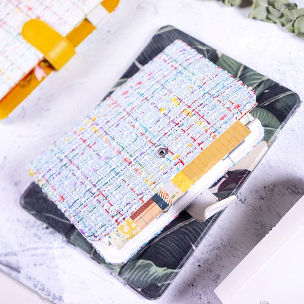 A5/A6 Binder Planner with Tweed Cover and Refills