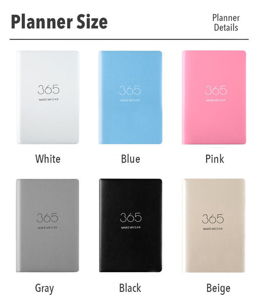 A5 Year 2020 Daily Planner (400 Pages)
