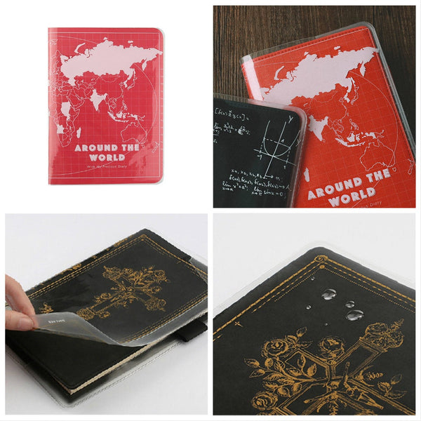 A5/A6 PVC Cover on Cover for Hobonichi & Midori Planner