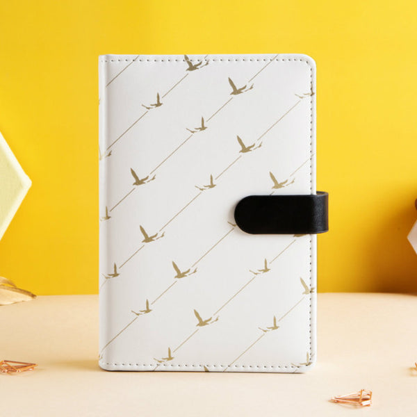A6 Minimal Leather Planner with Refillable Inserts