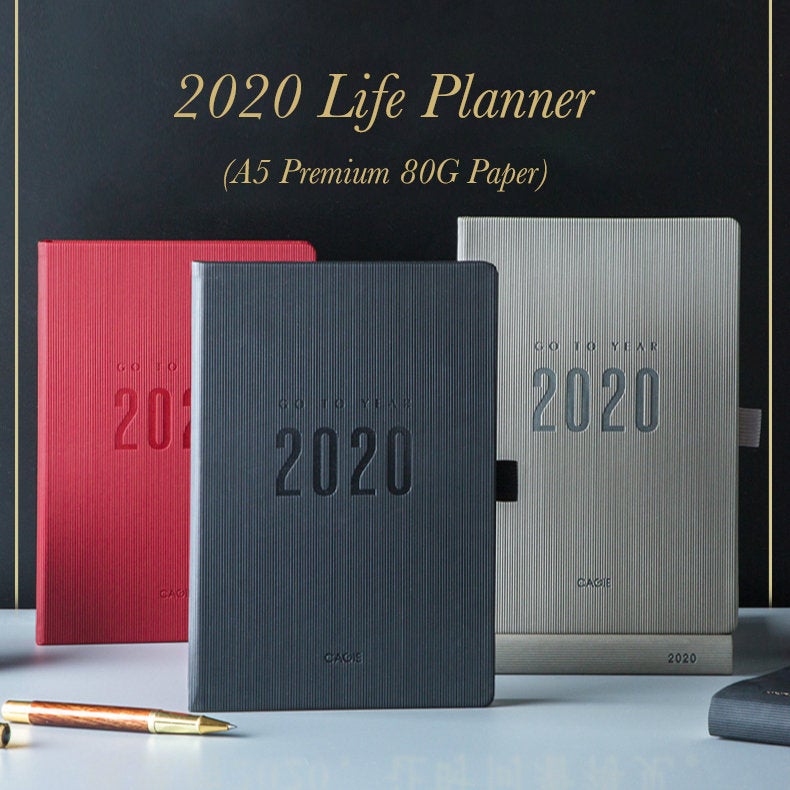 A5 Year 2020 Weekly Planner (256 Pages)