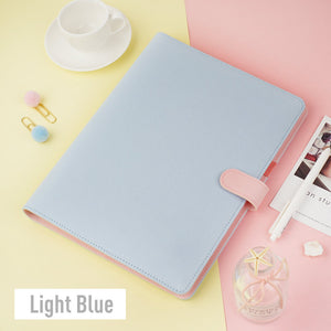 B5 Large Cotton Binder Planner with Refillable Inserts
